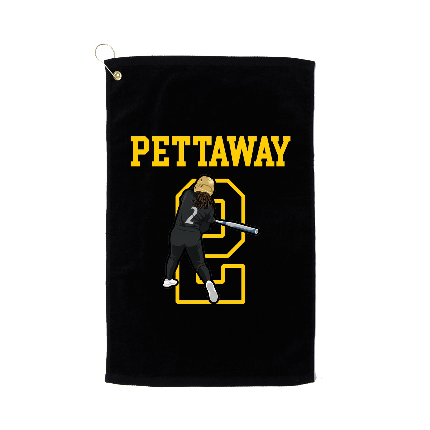 Golf Towel — Shirsey in Black