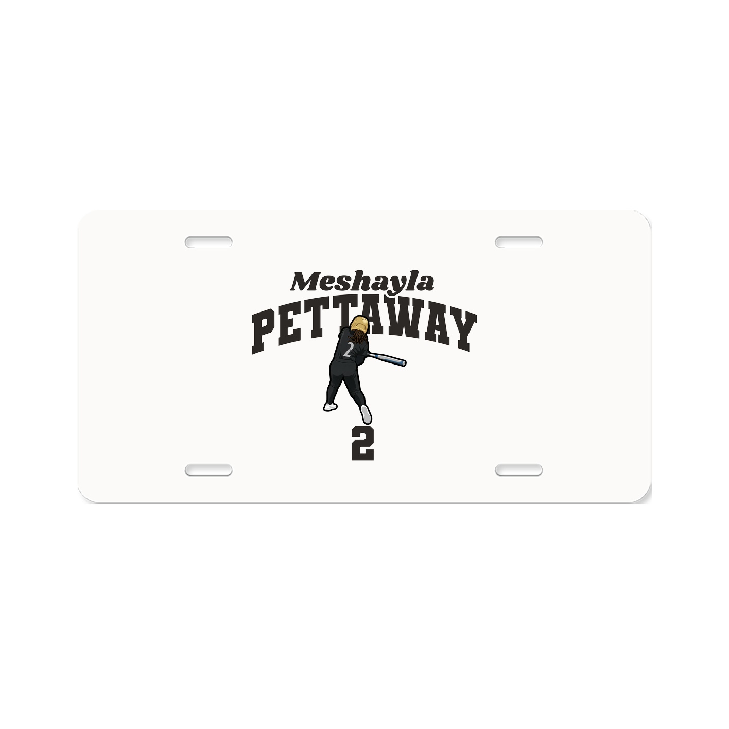 License Plate — Signature Arch in Classic