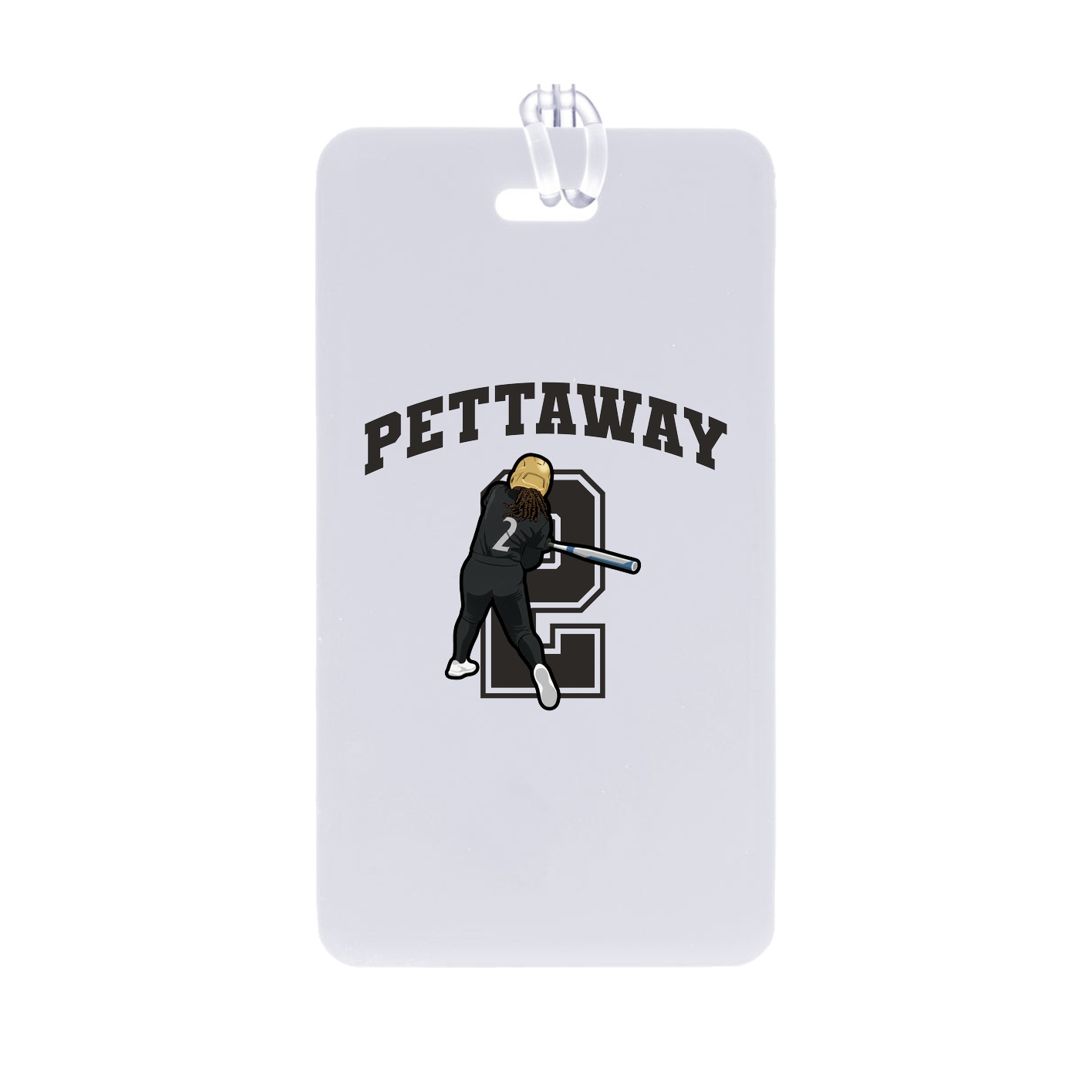 Bag Tag — Number in Classic