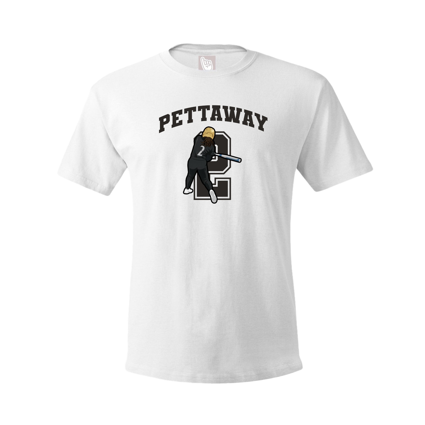 Tee — Number in White