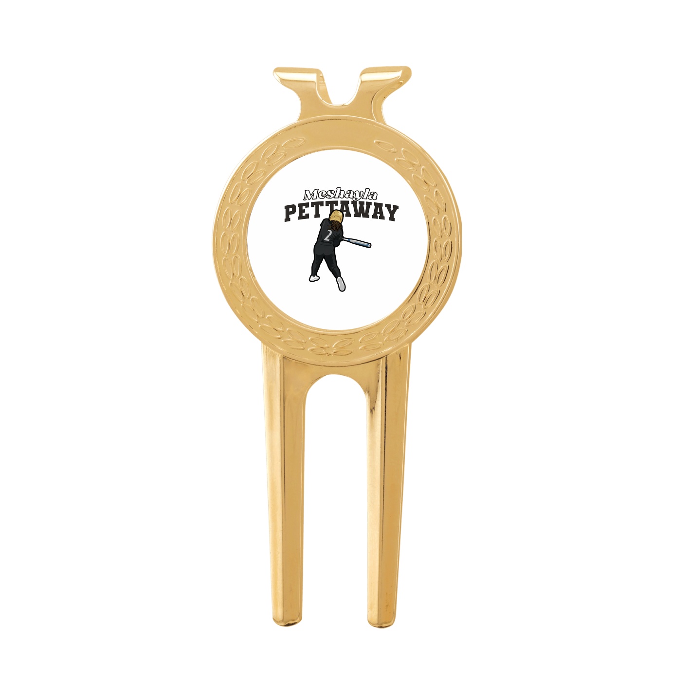 Divot Tool with Ball Marker — Name Arch in Classic