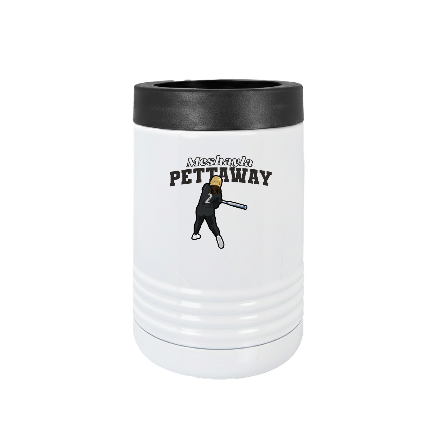 Beverage Holder — Name Arch in White