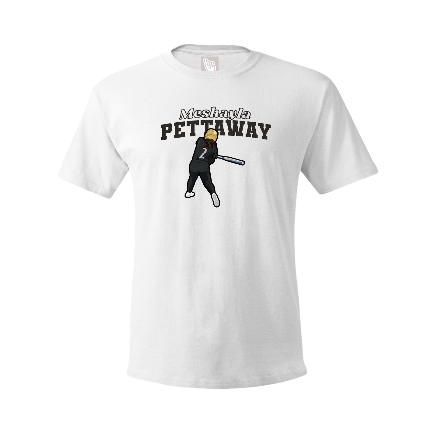 Tee — Name Arch in White