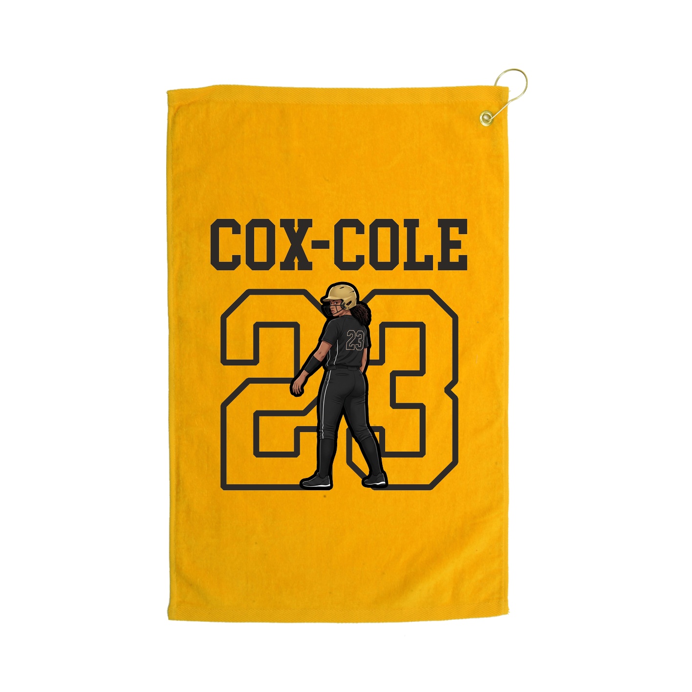 Golf Towel — Shirsey in Gold