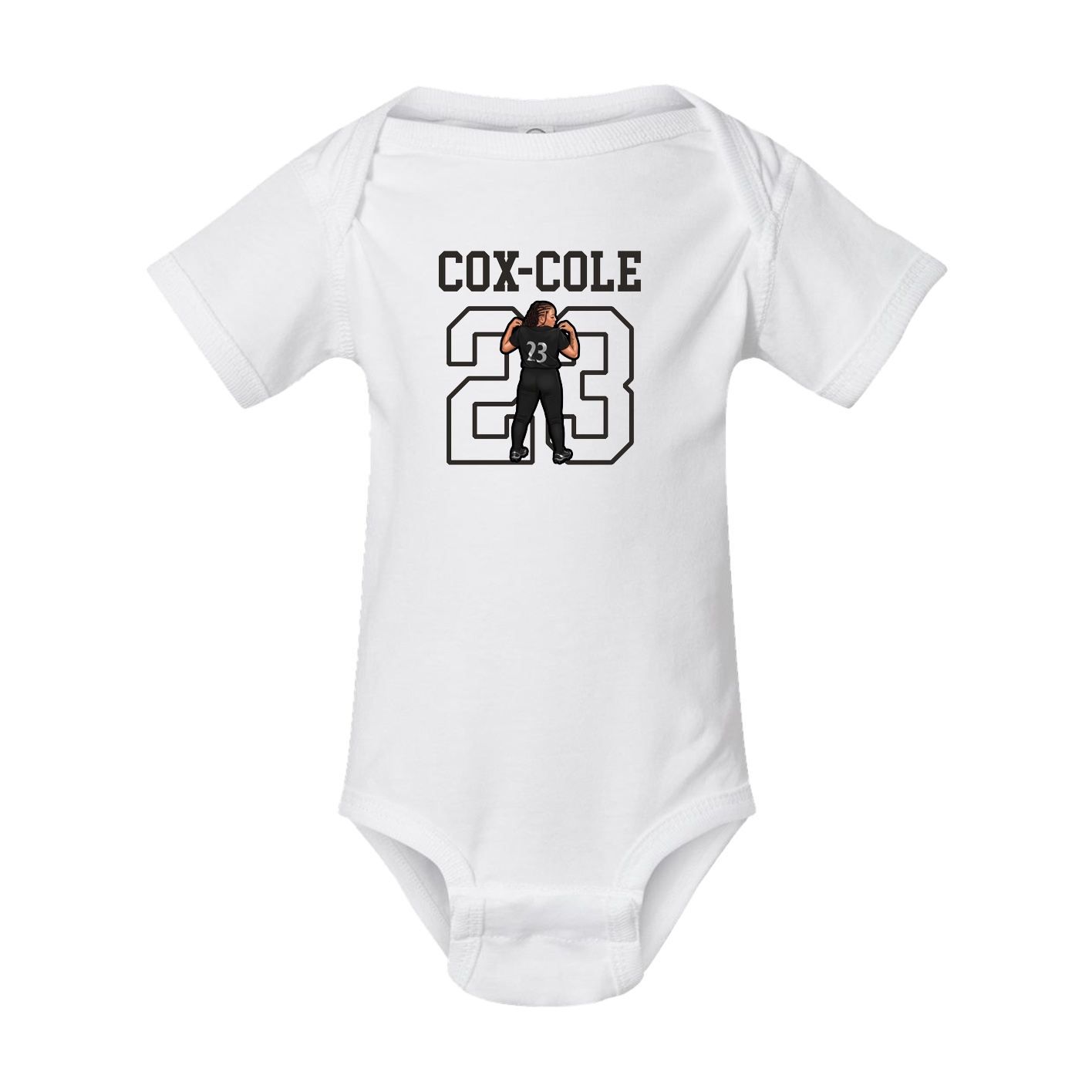 Baby Onesie — Shirsey in White