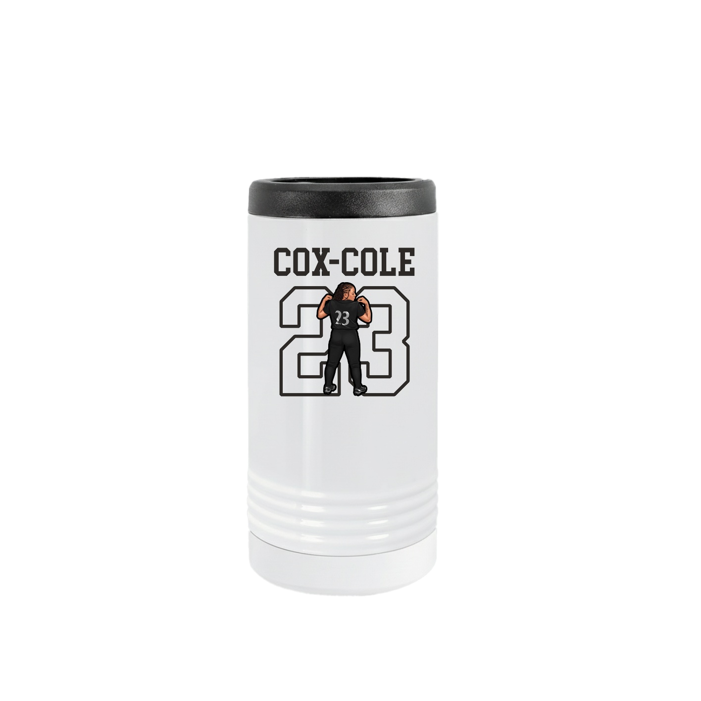 Slim Beverage Holder — Shirsey in White