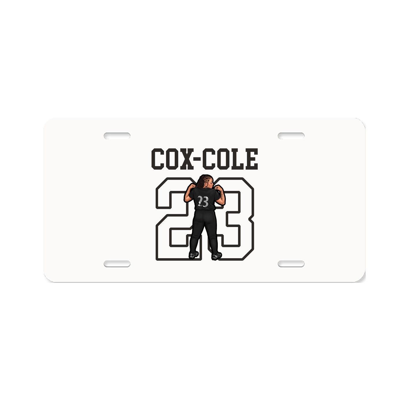 License Plate — Shirsey in Classic