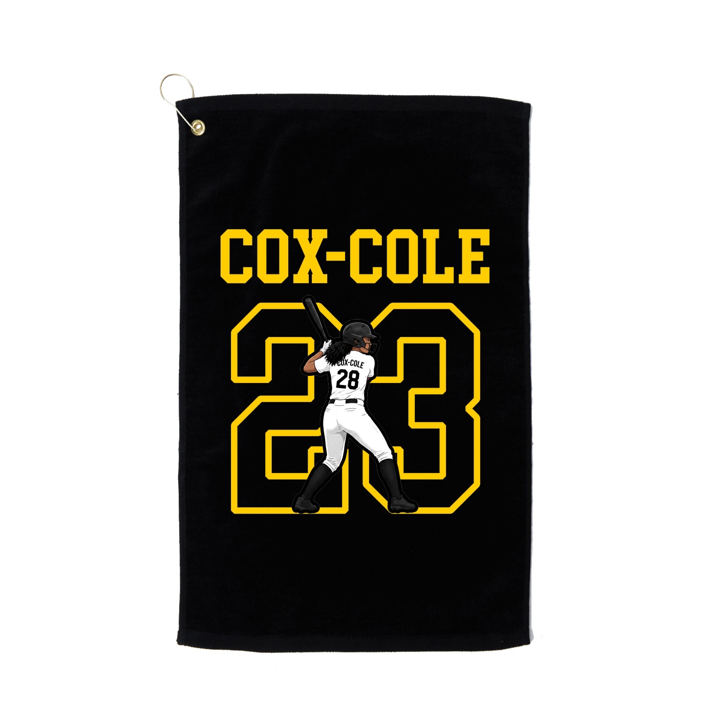 Golf Towel — Shirsey in Black