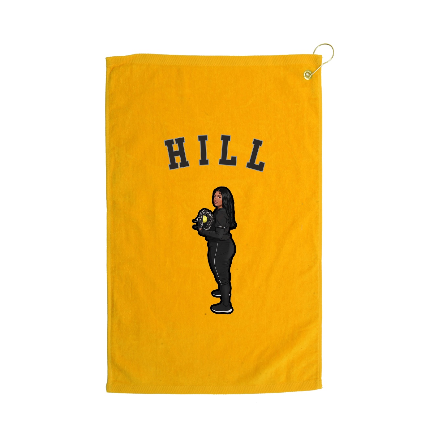 Golf Towel — Shirsey Arch in Gold
