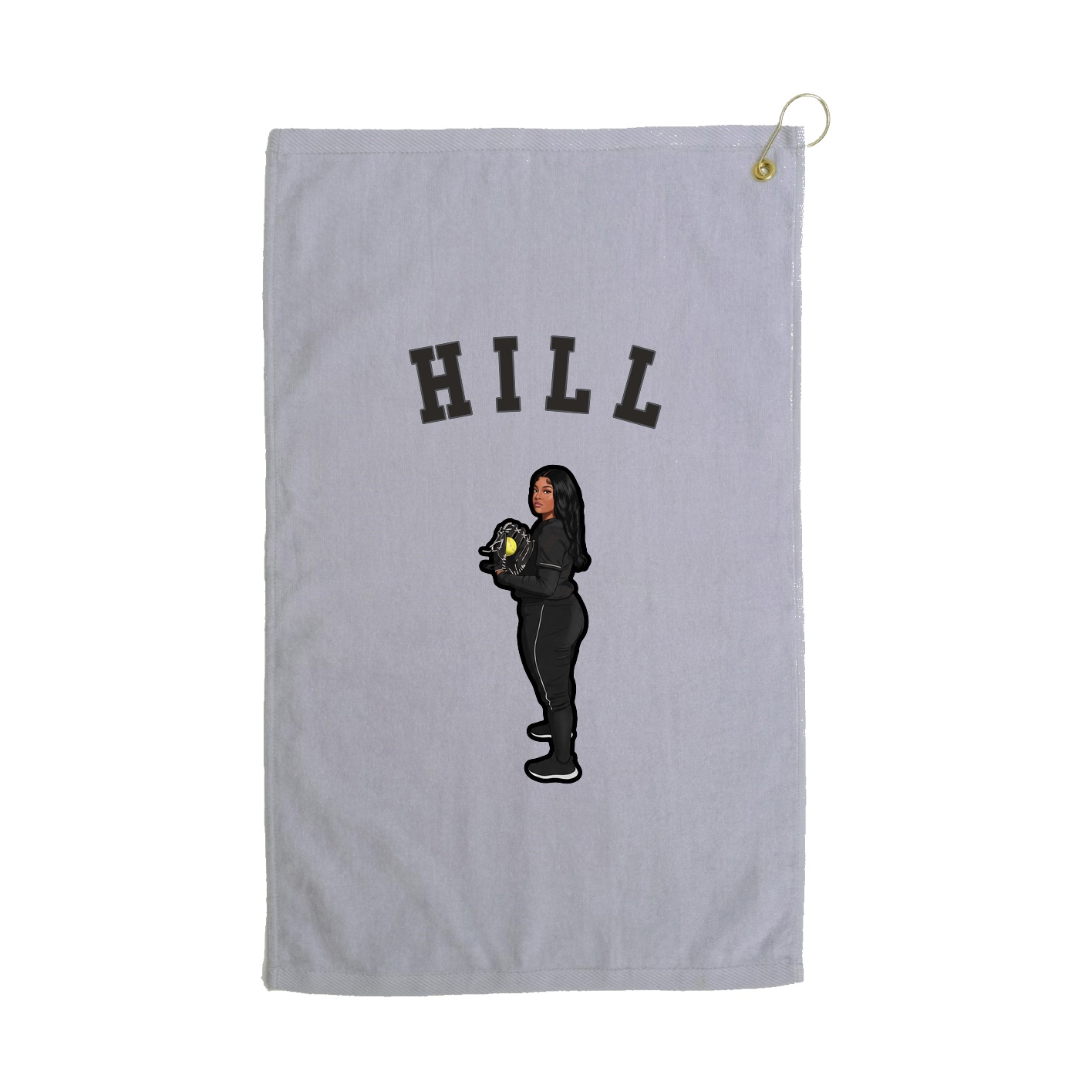 Golf Towel — Shirsey Arch in Grey