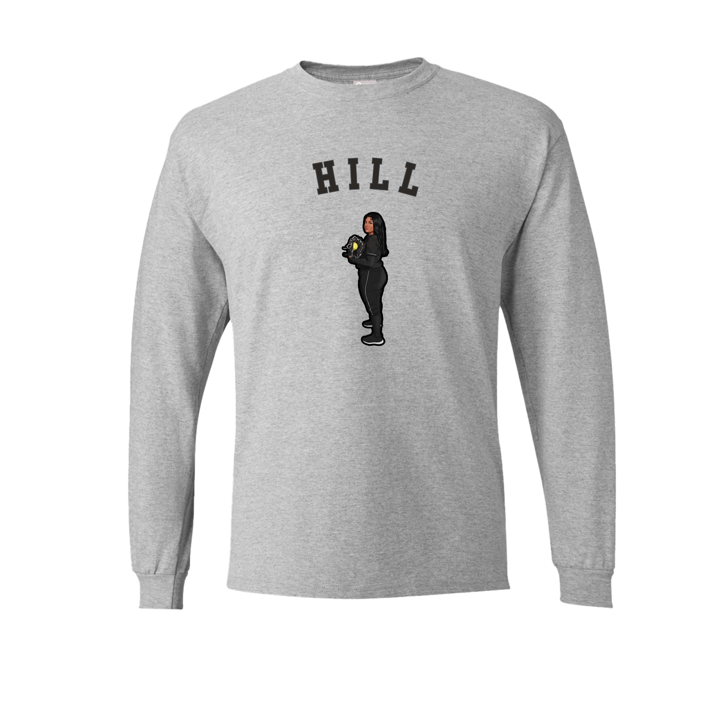 Long Sleeve Tee — Shirsey Arch in Grey