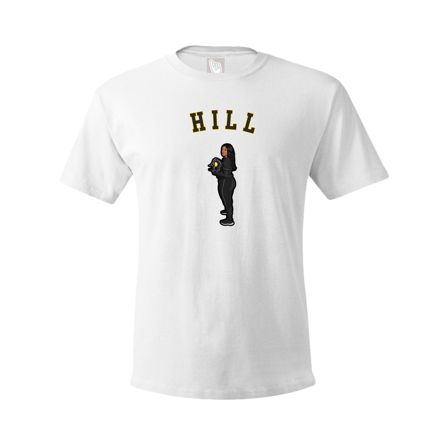 Youth Tee — Shirsey Arch in White