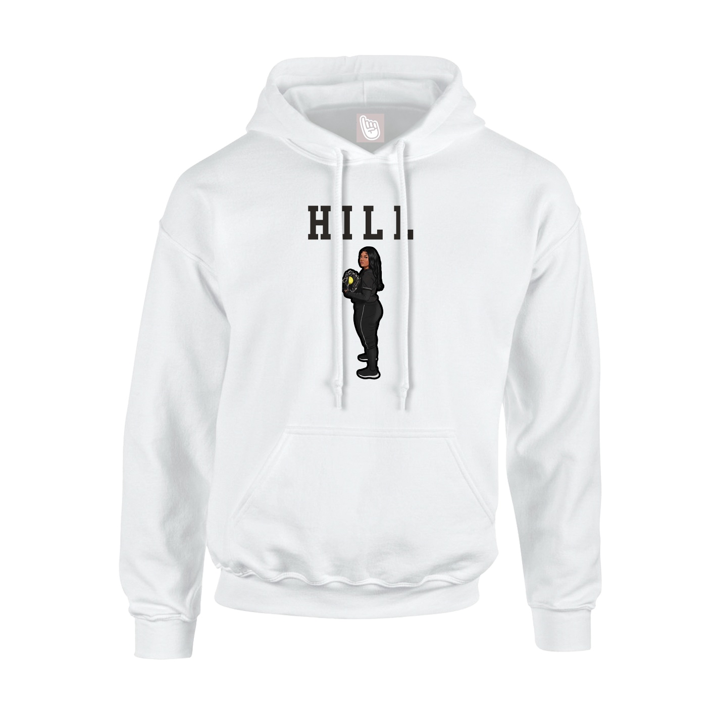 Youth Hoodie — Shirsey in White
