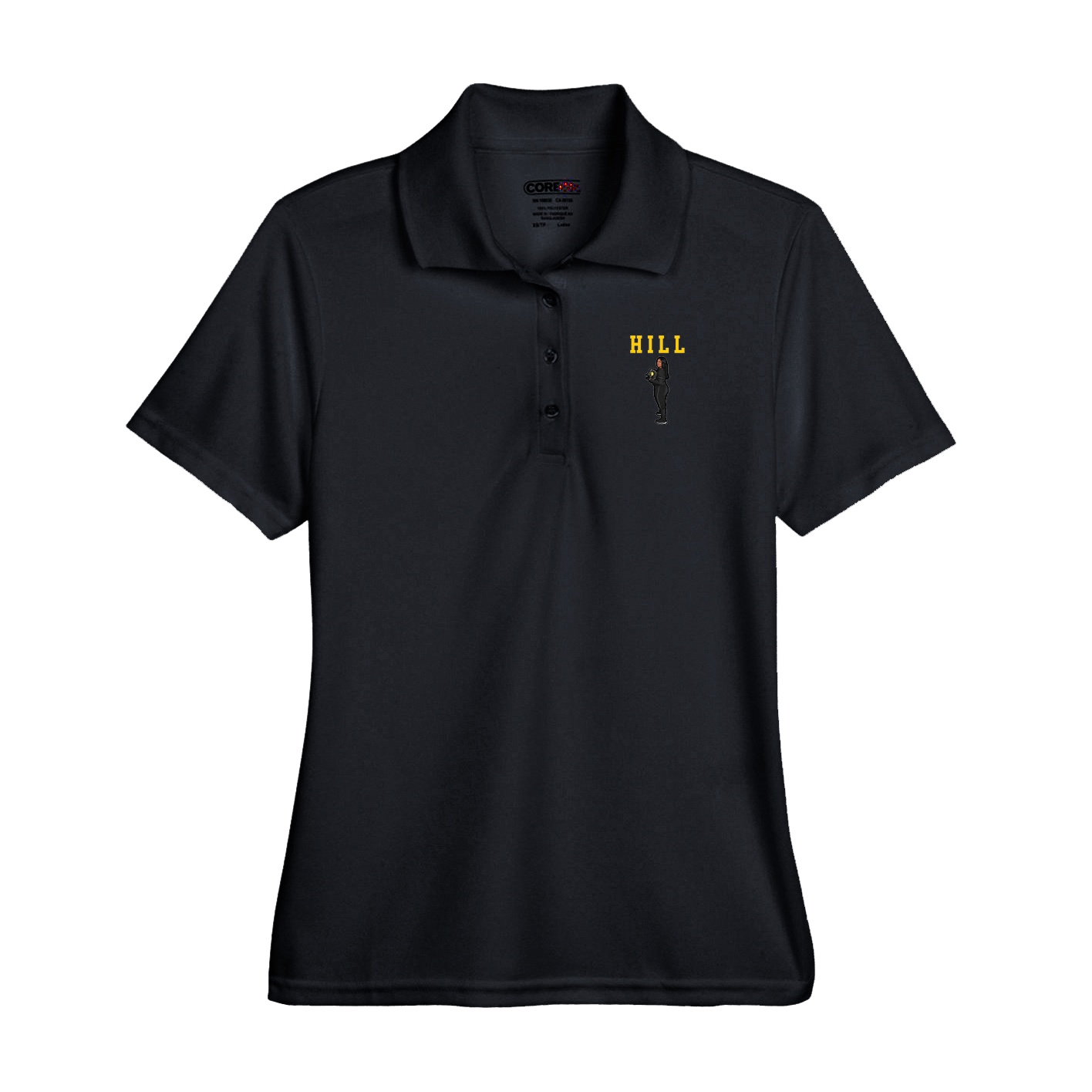 Performance Polo — Shirsey in Black