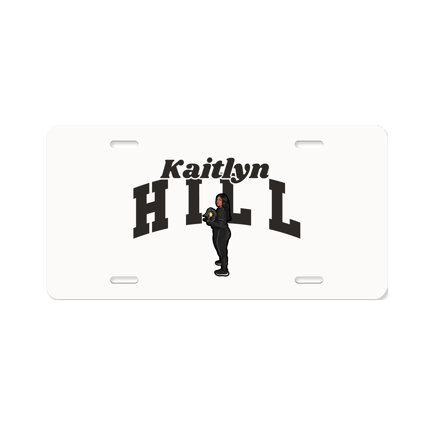 License Plate — Signature Arch in Classic