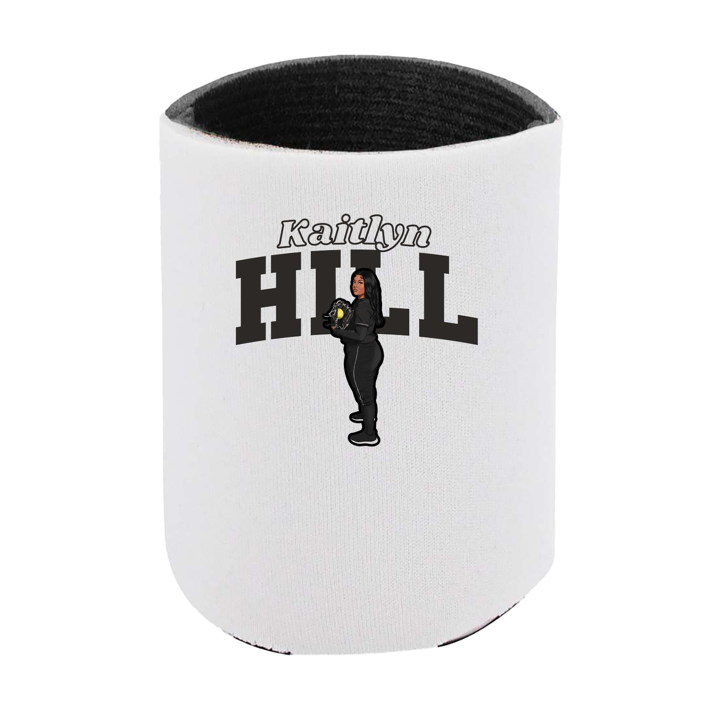 Can Holder — Name Arch in White