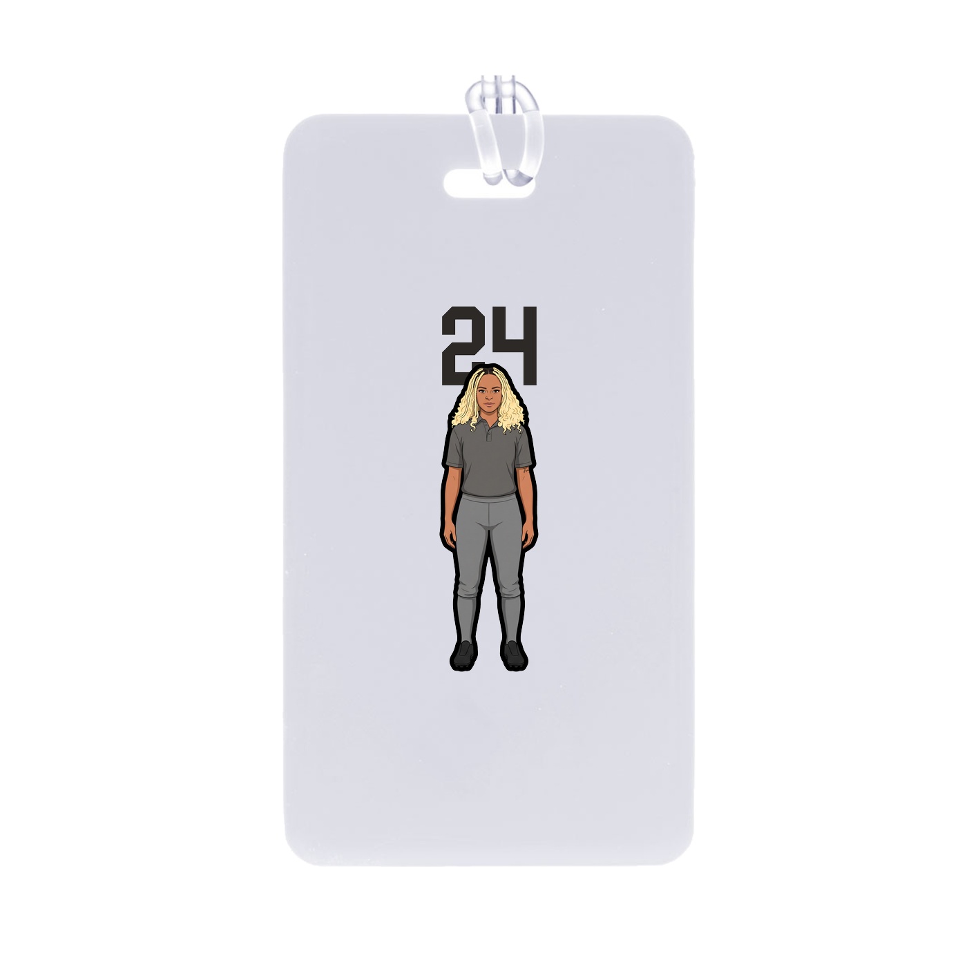 Bag Tag — Number Top in Classic