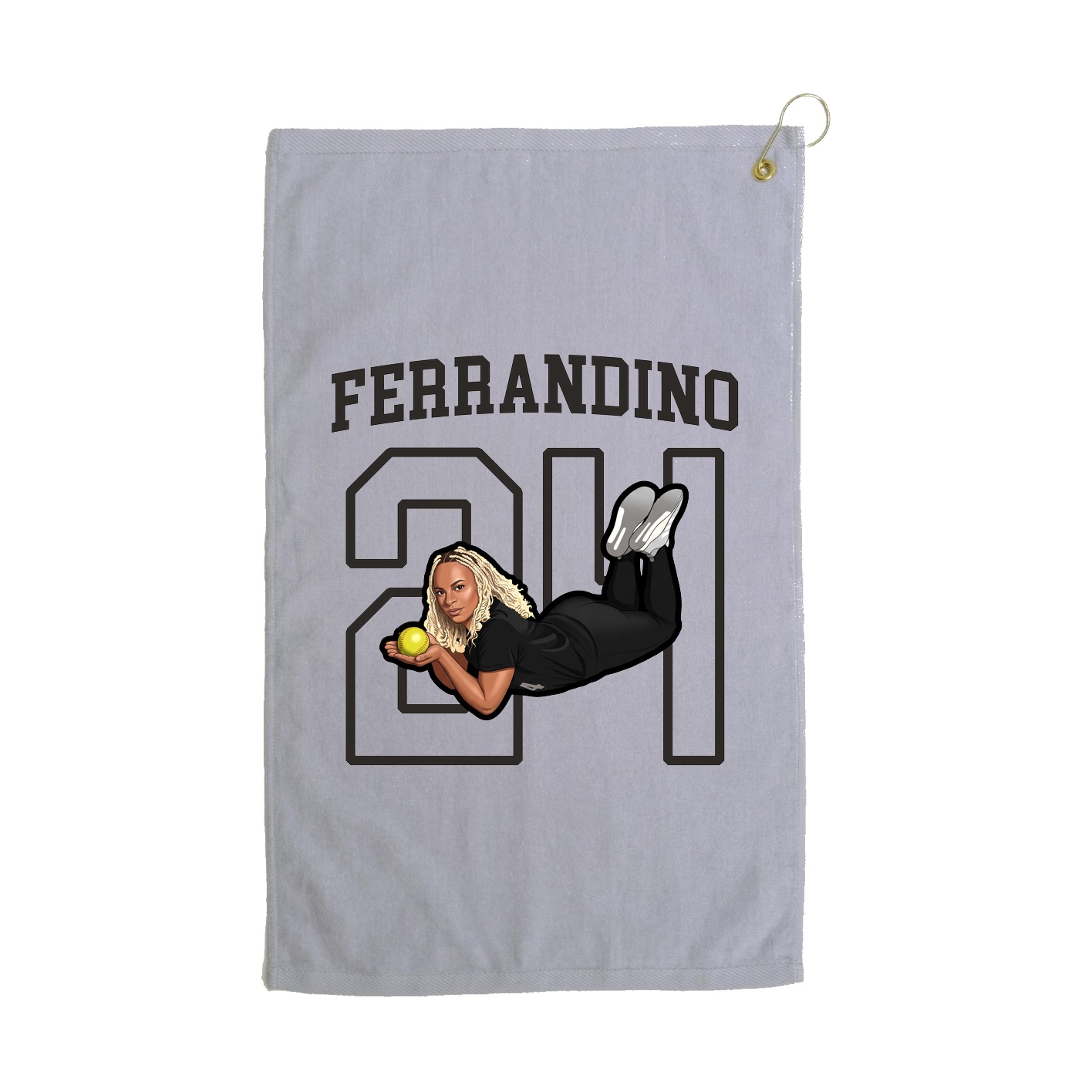 Golf Towel — Shirsey in Grey