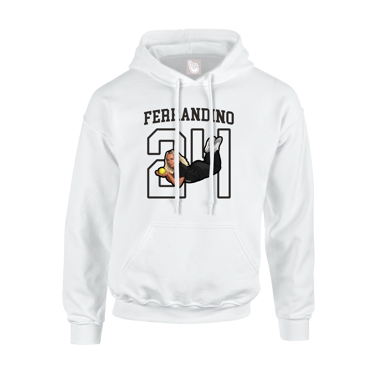 Youth Hoodie — Shirsey in White