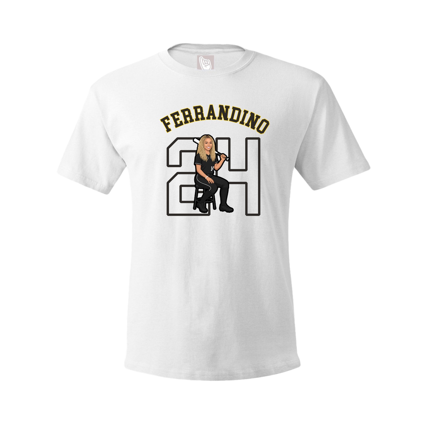 Tee — Shirsey Arch in White