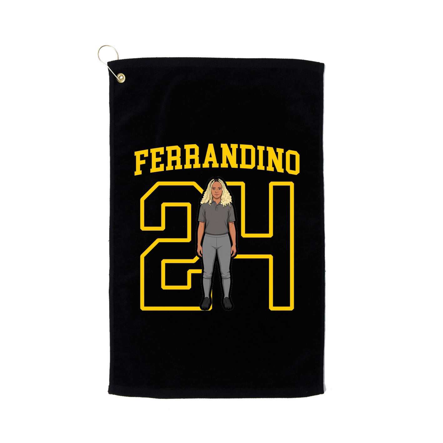 Golf Towel — Shirsey in Black