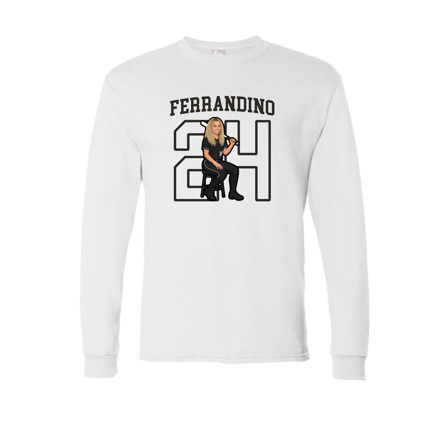 Long Sleeve Tee — Shirsey in White