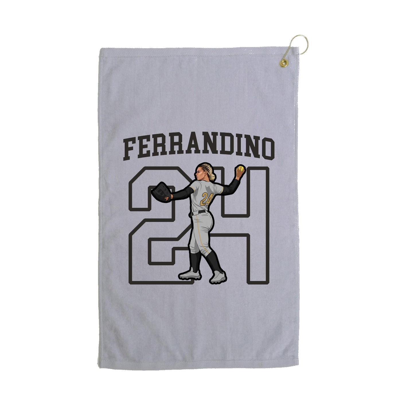 Golf Towel — Shirsey in Grey