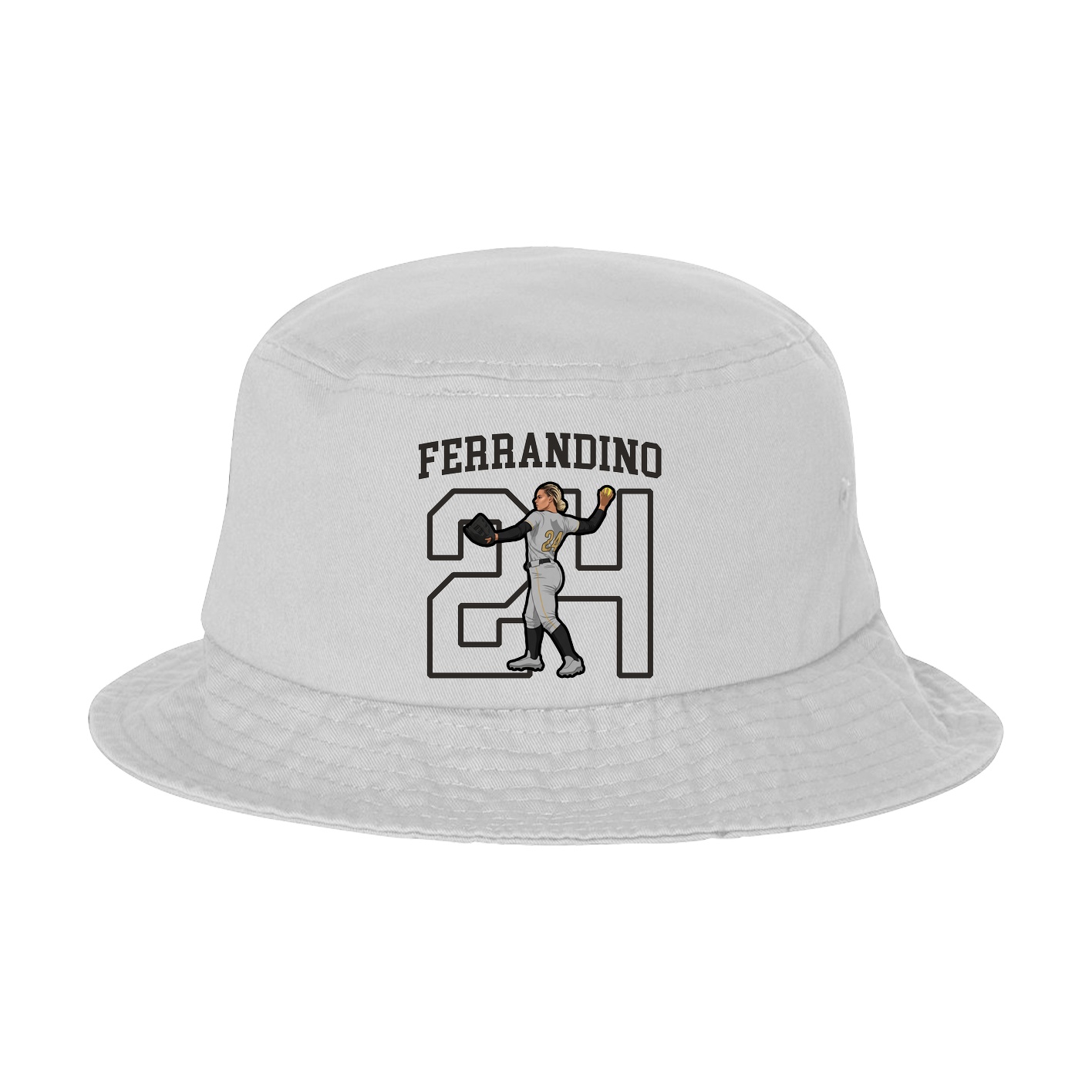 Bucket Cap — Shirsey in White