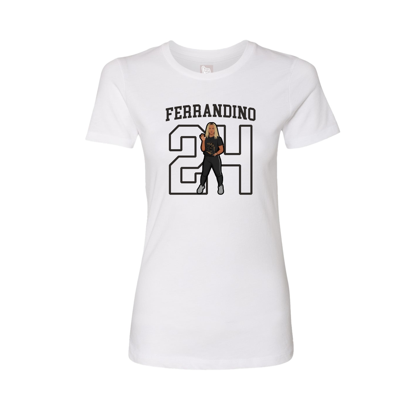 Fitted Women's Tee — Shirsey in White