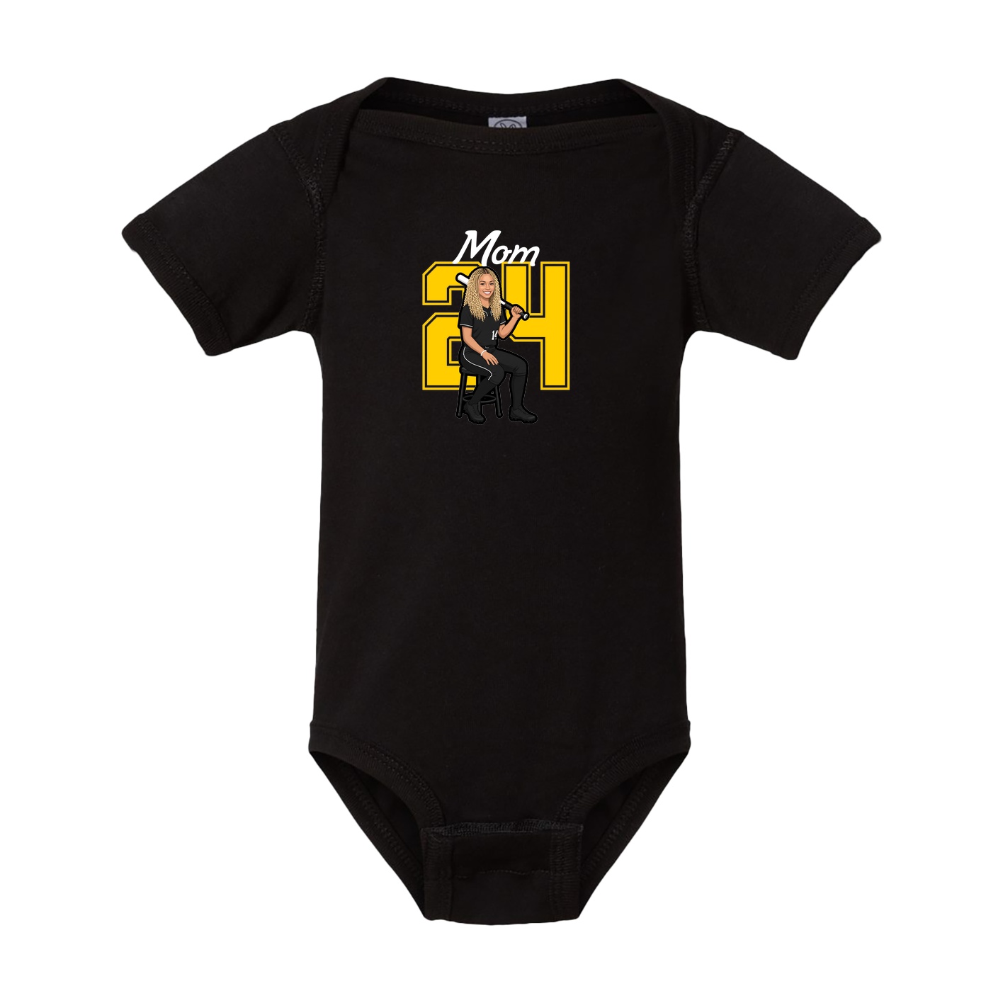 Baby Onesie — Mothers Day Shirsey in Black