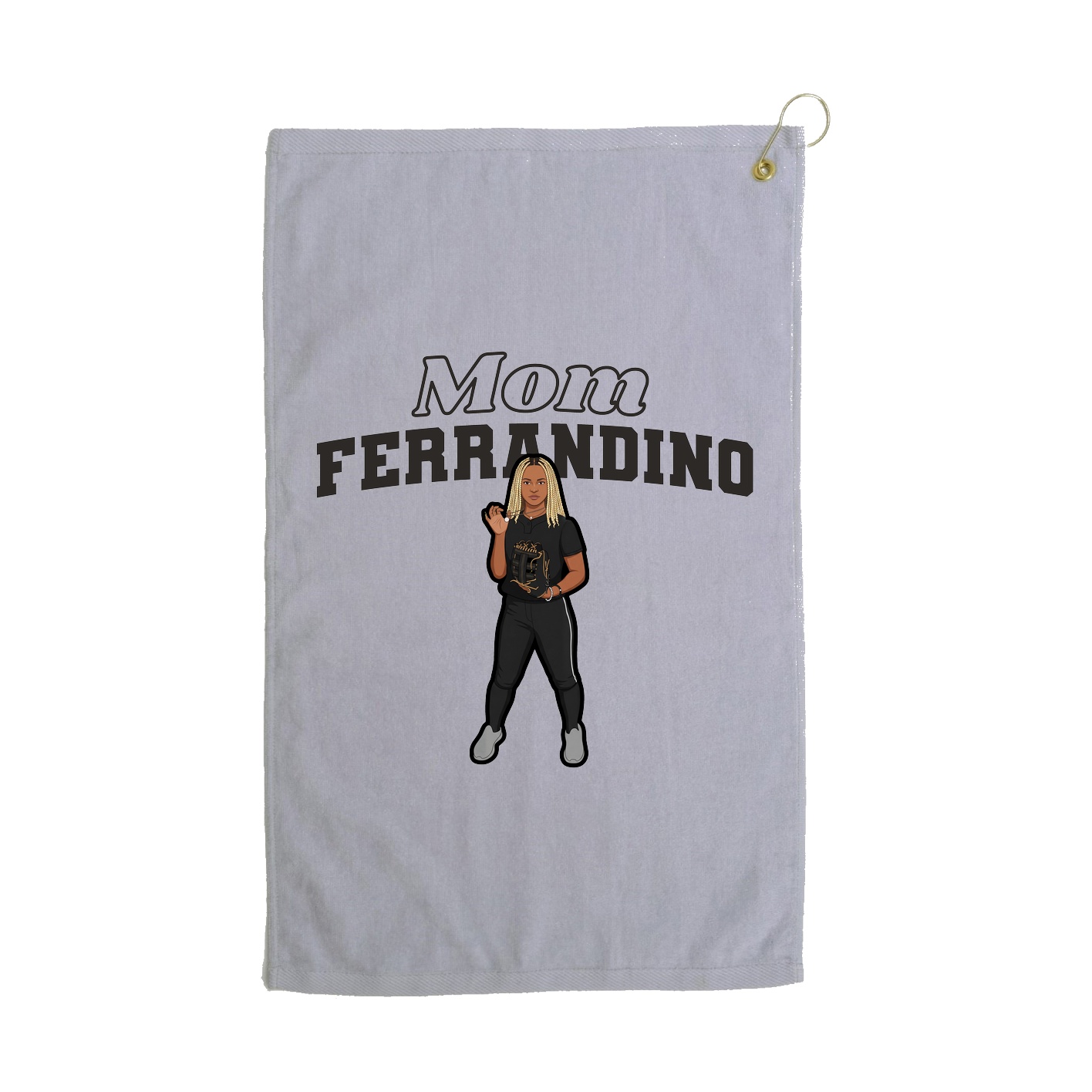 Terry Velour Golf Towel