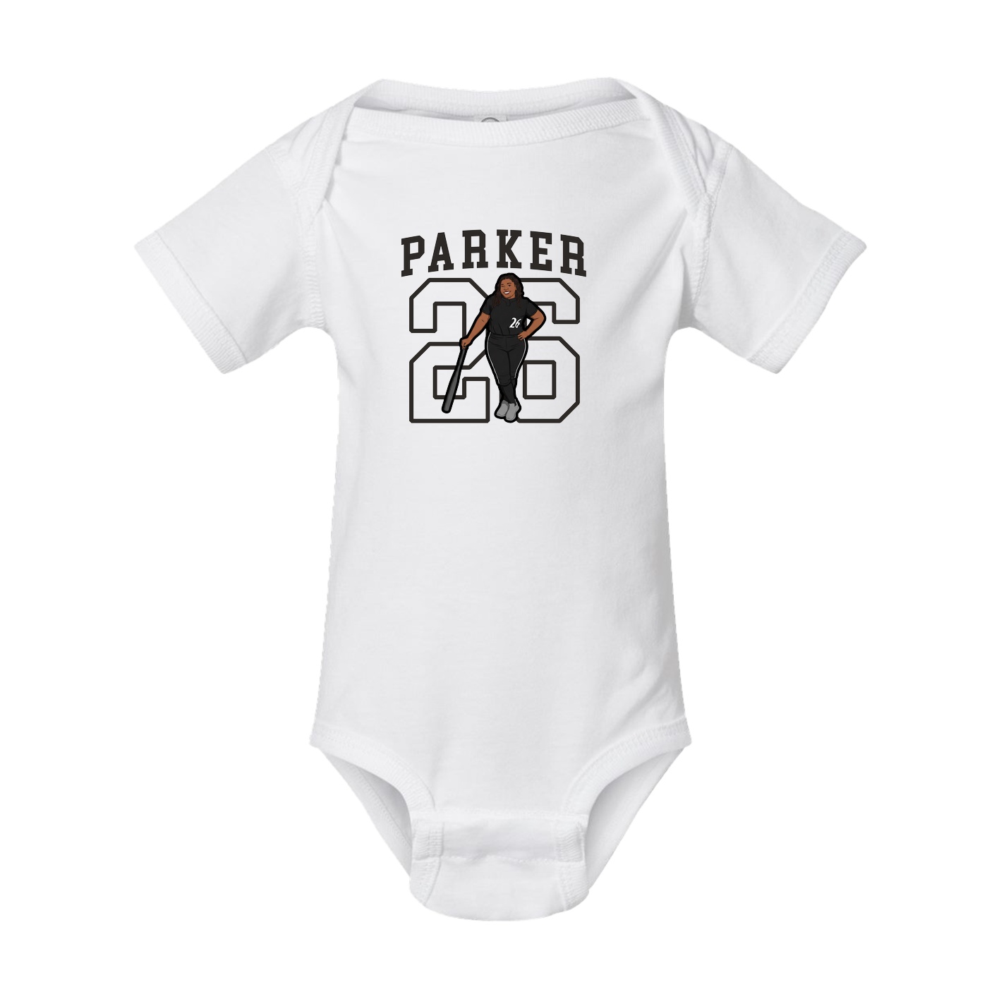 Baby Onesie — Shirsey in White