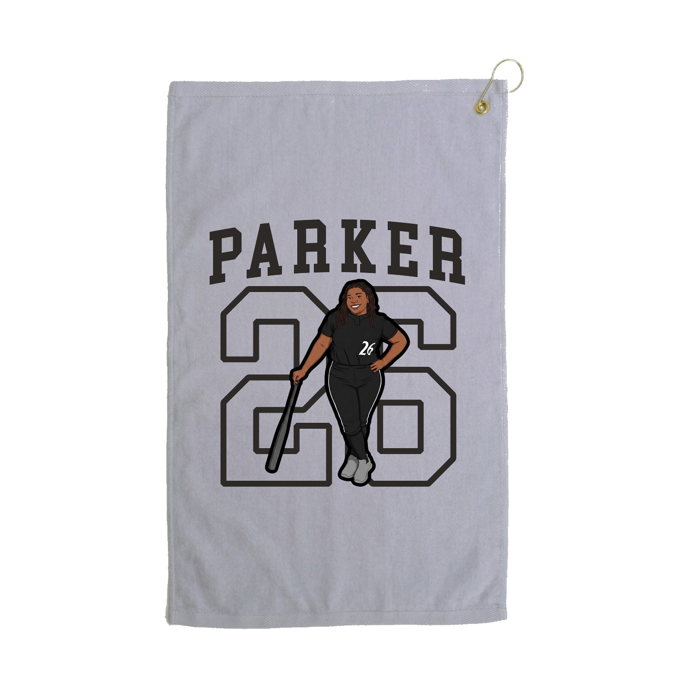 Golf Towel — Shirsey in Grey