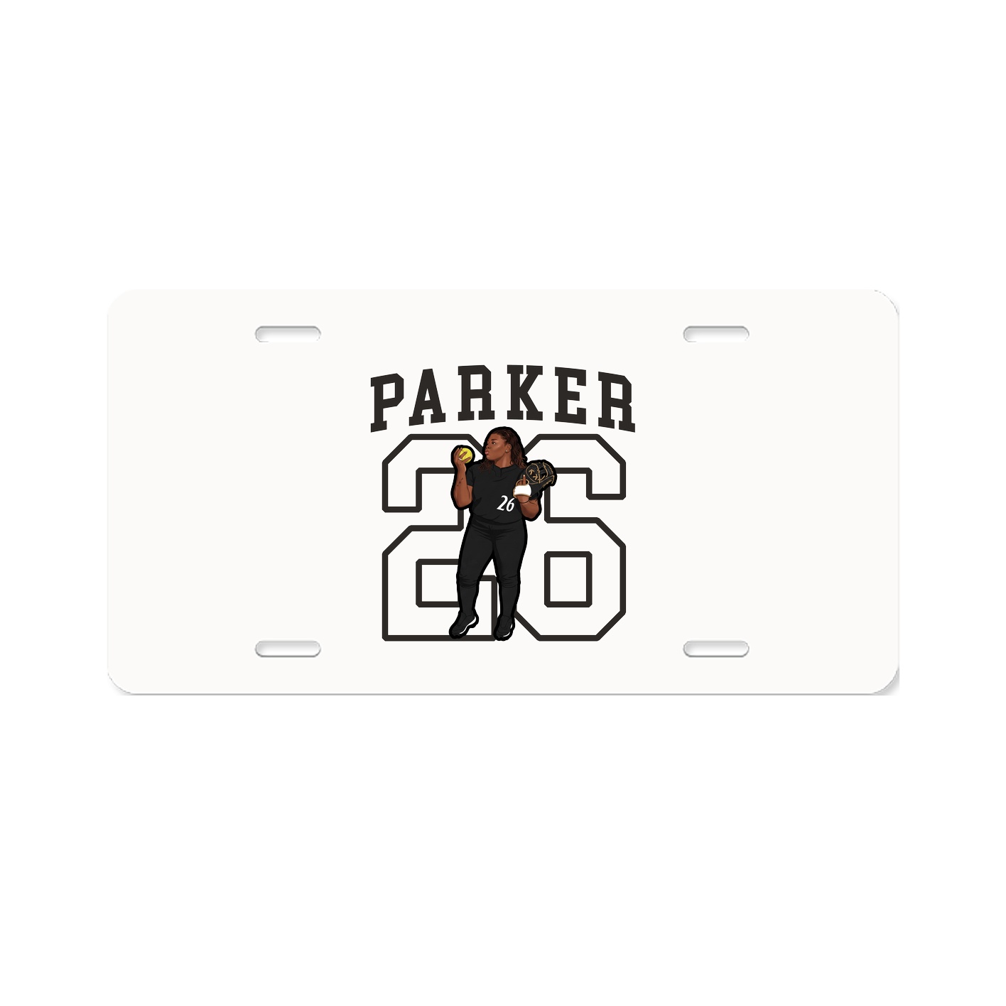 License Plate — Shirsey in Classic