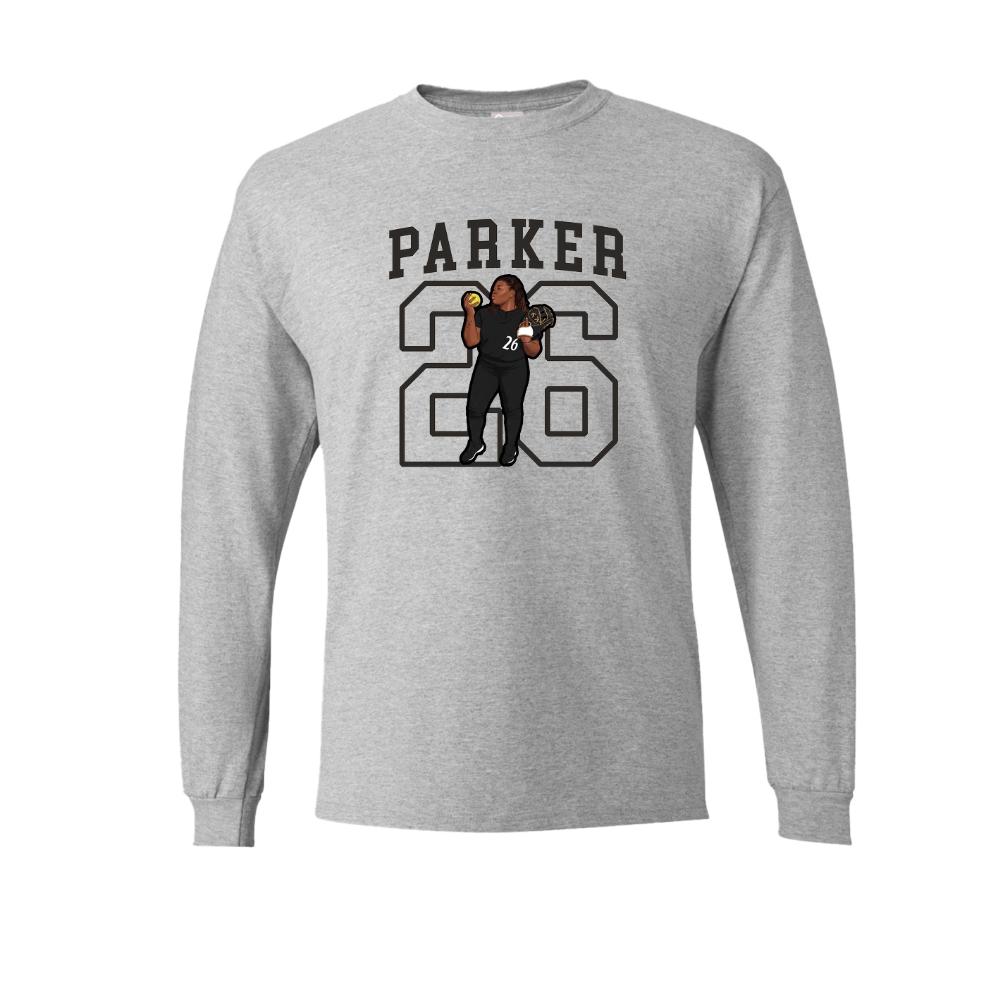 Long Sleeve Tee — Shirsey in Grey