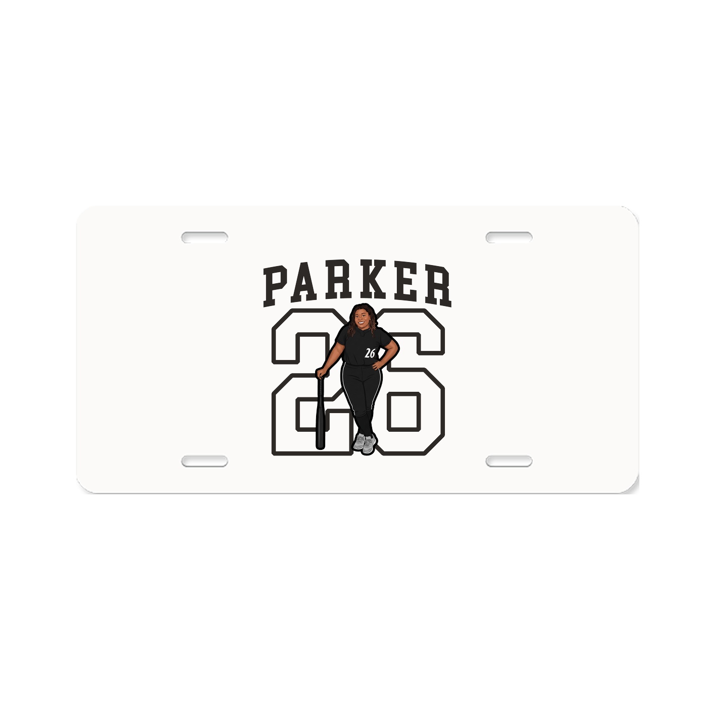 Aluminum License Plate