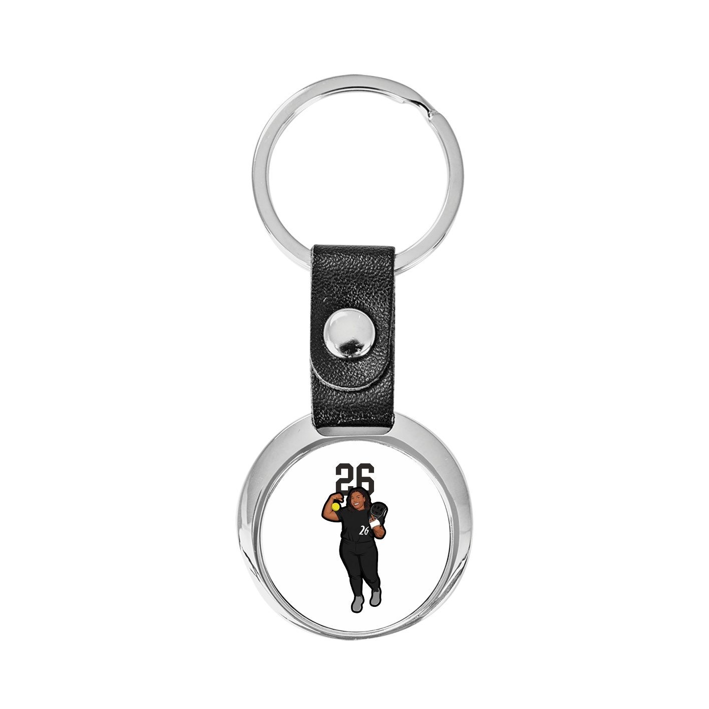 Key Chain — Number Top in Classic