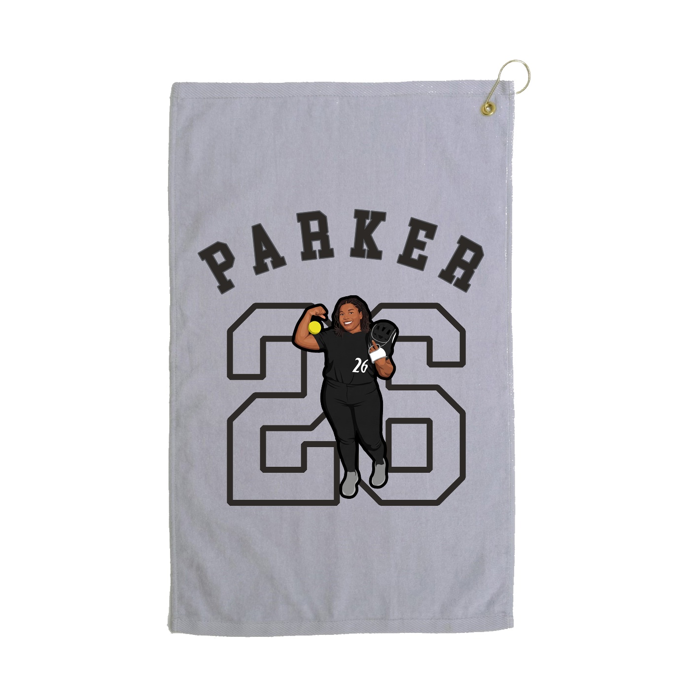 Terry Velour Golf Towel