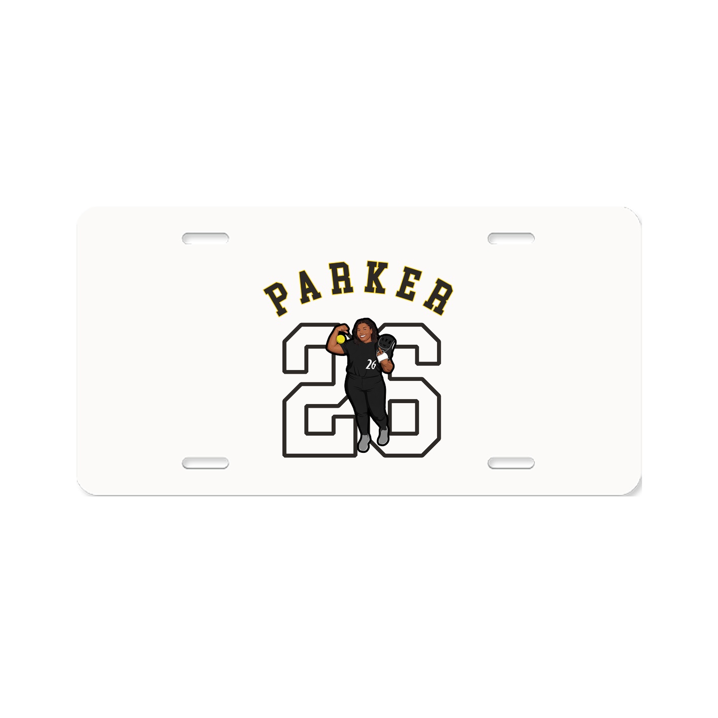 License Plate — Shirsey Arch in Classic