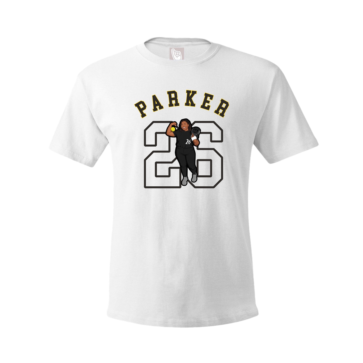 Tee — Shirsey Arch in White