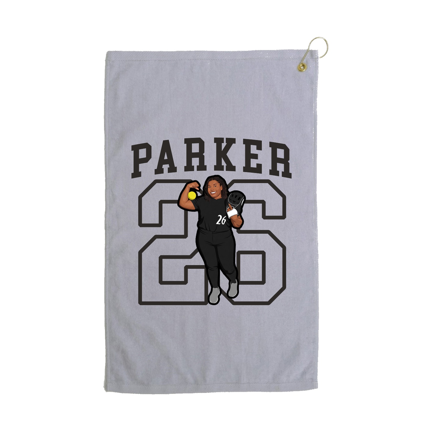 Golf Towel — Shirsey in Grey