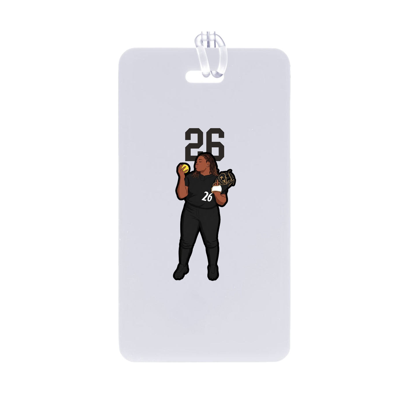 Bag Tag — Number Top in Classic