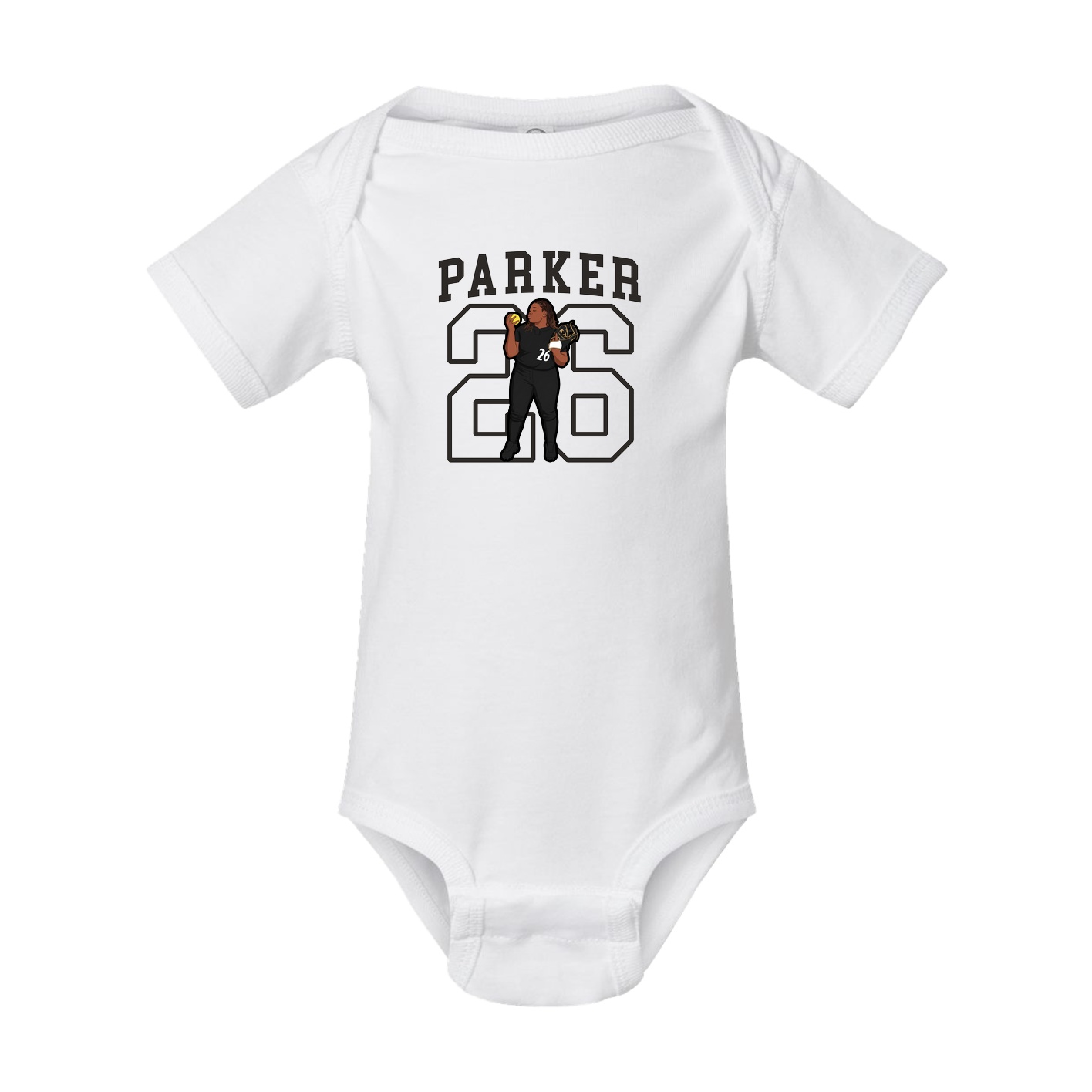Baby Onesie — Shirsey in White