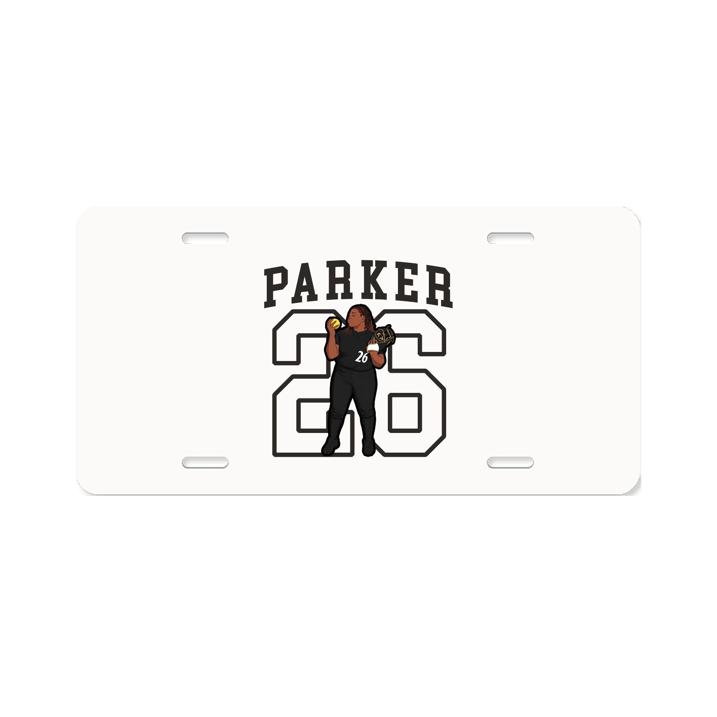License Plate — Shirsey in Classic