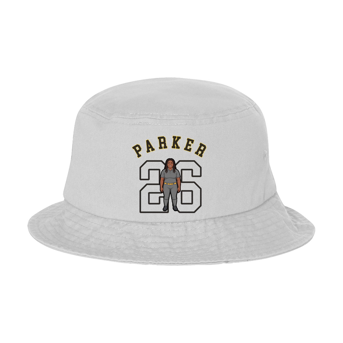 Bucket Cap — Shirsey Arch in White
