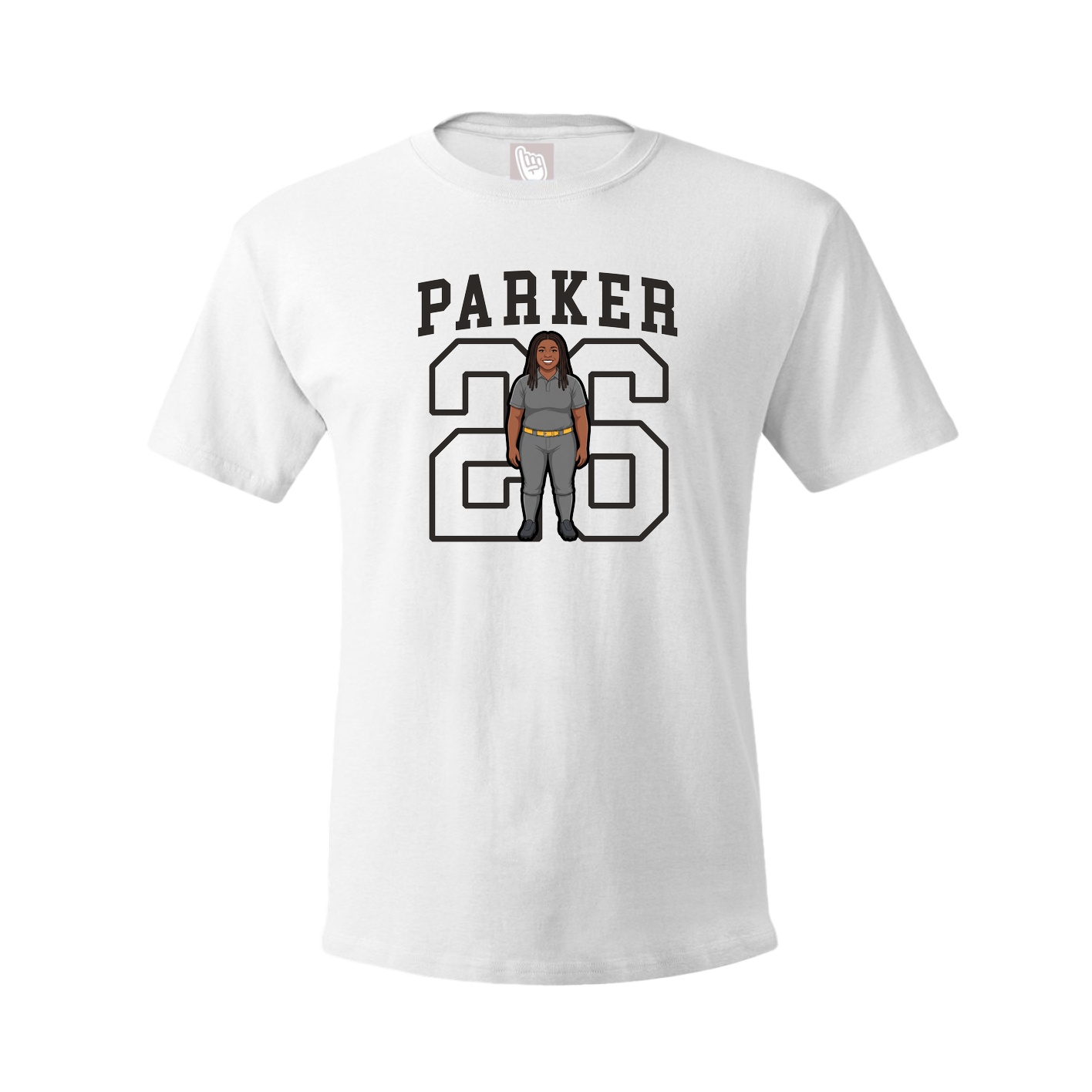 Youth Tee — Shirsey in White