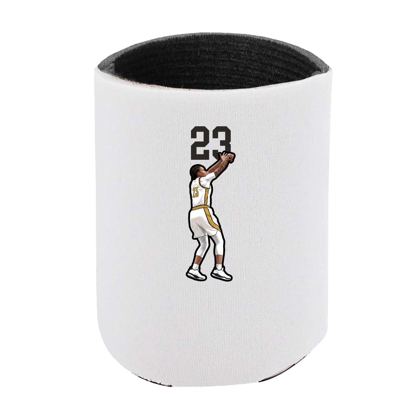 Can Holder — Number Top in White