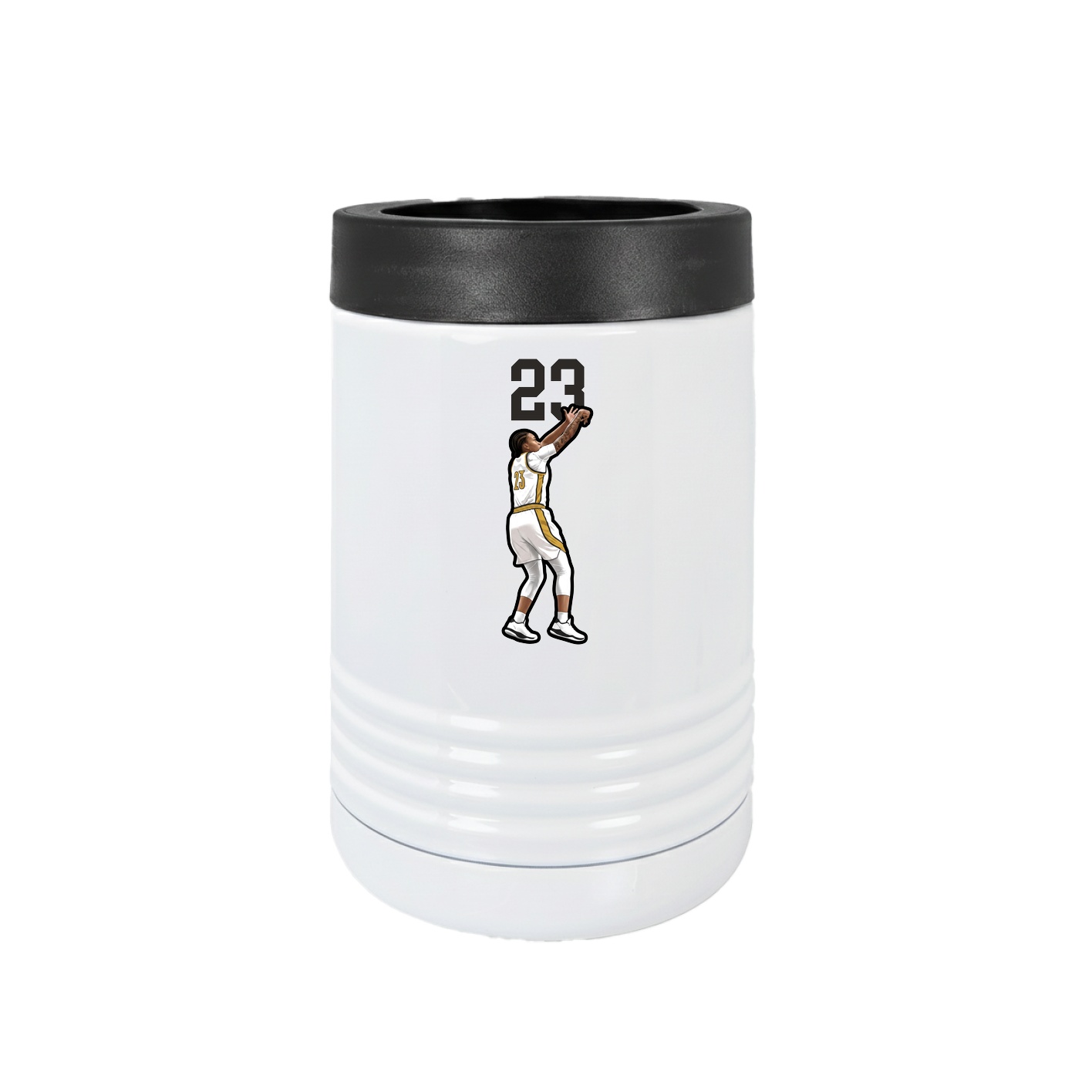 Beverage Holder — Number Top in White