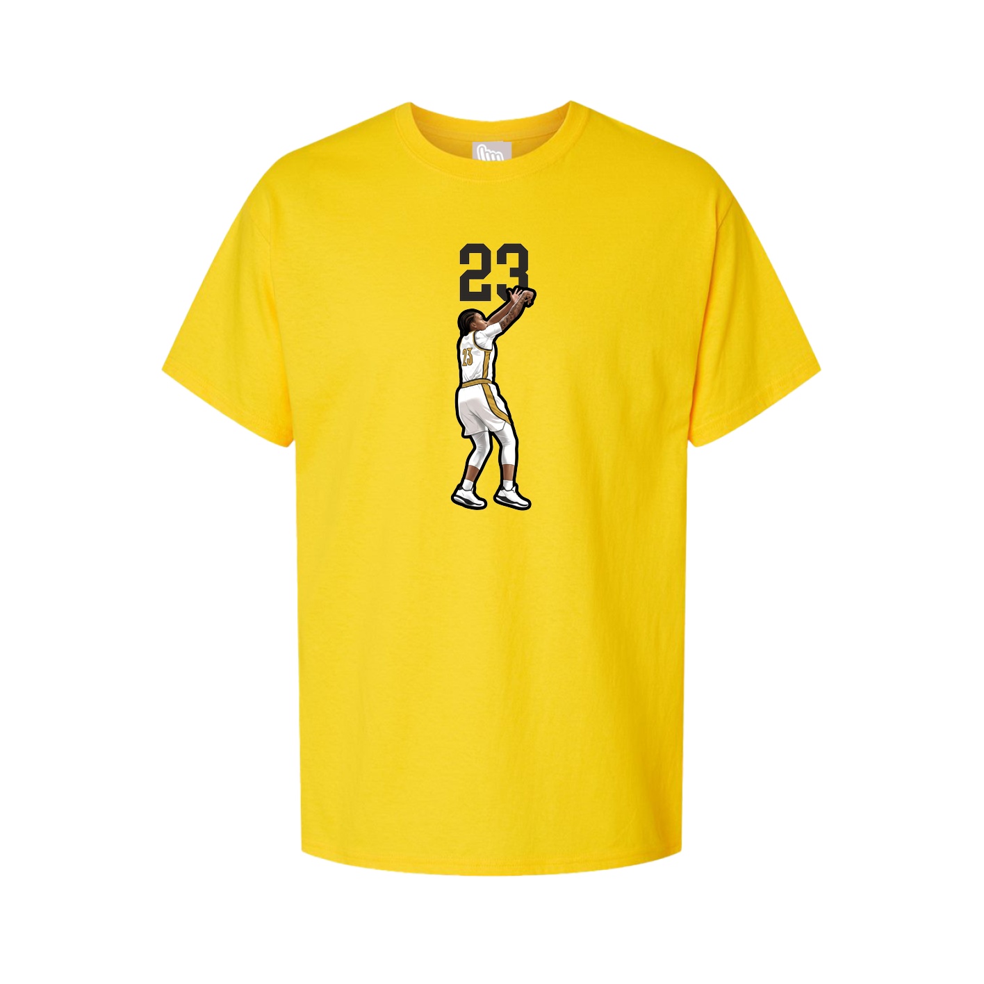 Tee — Number Top in Gold