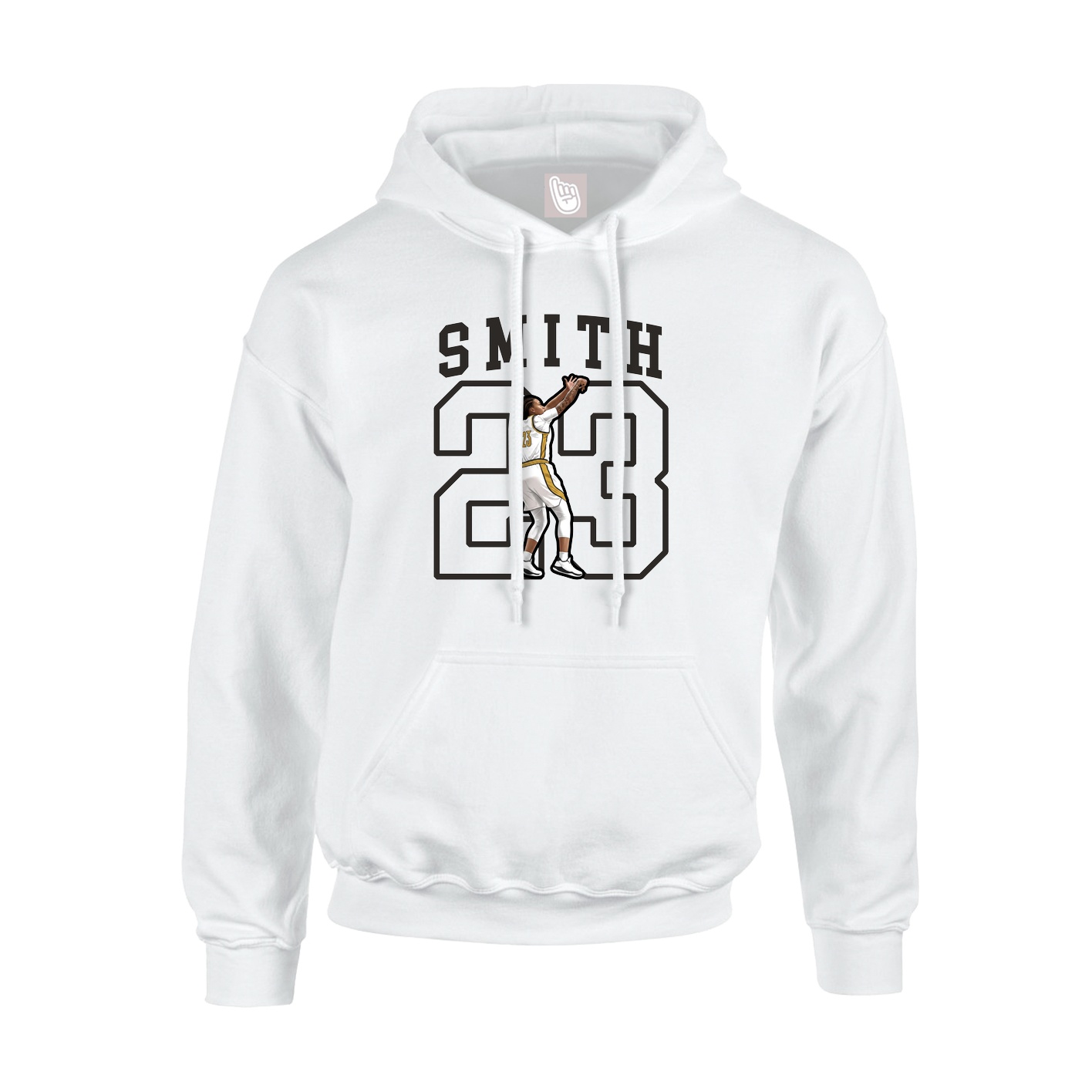 Hoodie — Shirsey in White